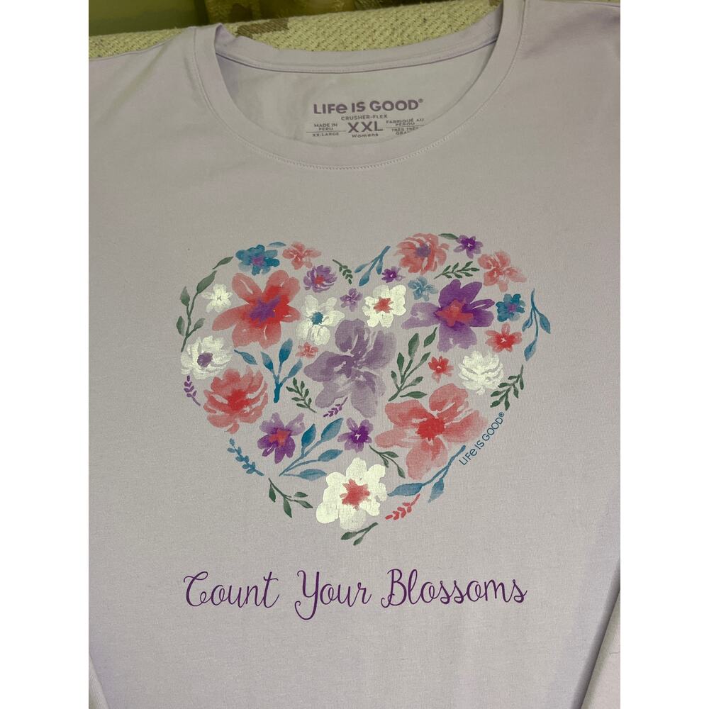 Life is Good Crusher Flex ‘count your blessings’ long sleeve sweatshirt,size XXL - Picture 9 of 10